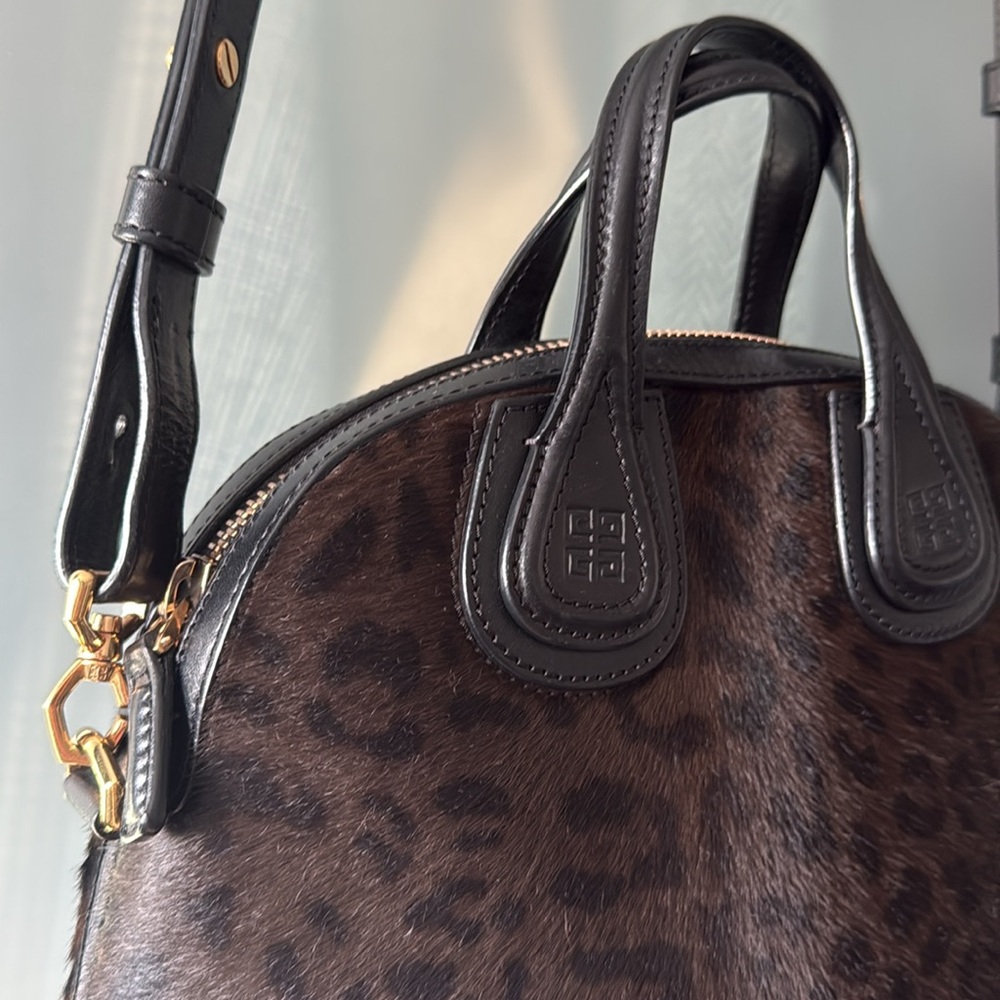 Givenchy Leopard Print Crossbody Handbag - Picture 6 of 16